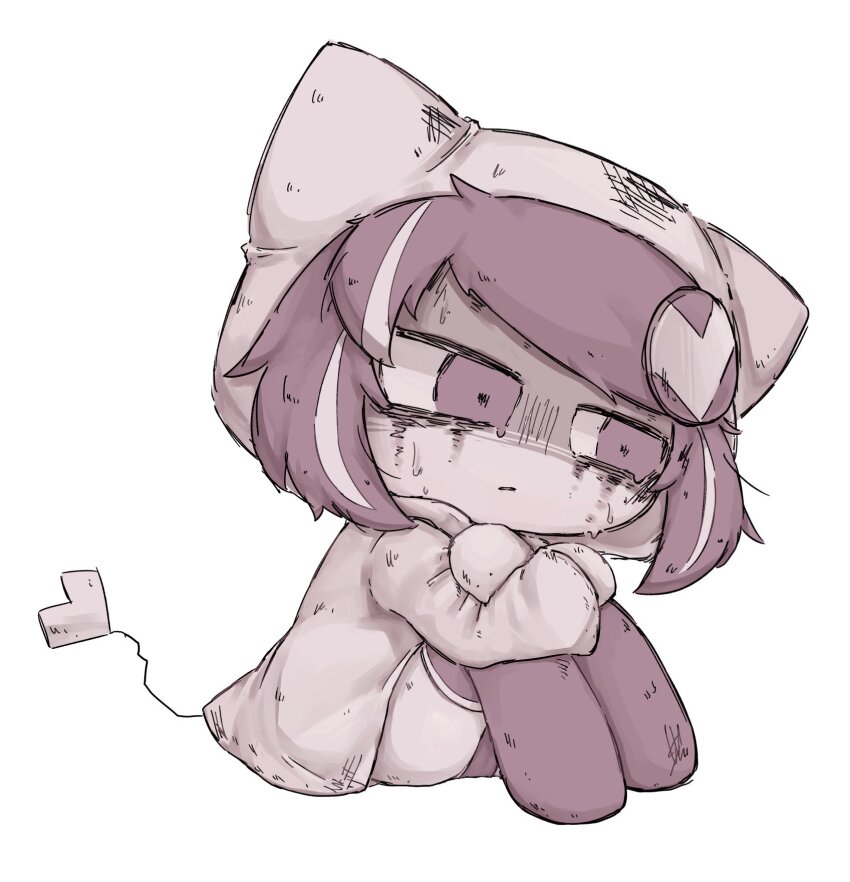 1girl, agpgwm, animal_ears, boots, cat_ears, chibi, chibi_only, closed_mouth