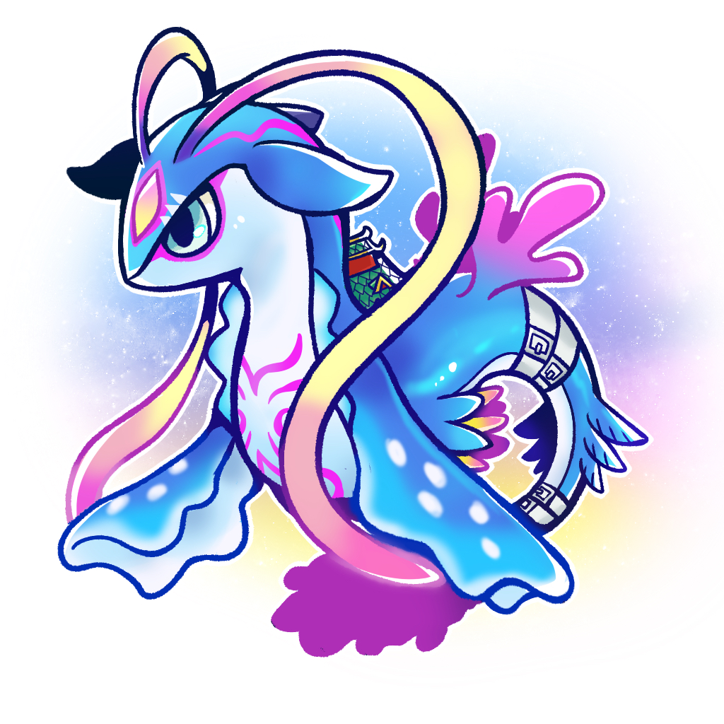 antennae, belt, blue_eyes, digimon, digimon_(creature), no_humans, ryugumon, solo