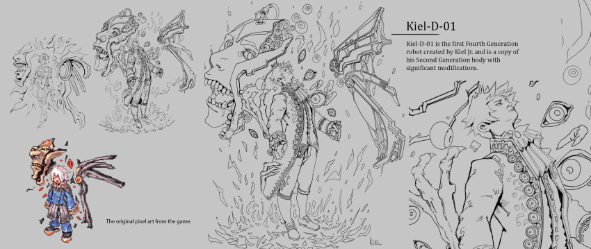 1boy, antonio_rizzatti, ascot, aura, boots, coat, commentary, dark_aura