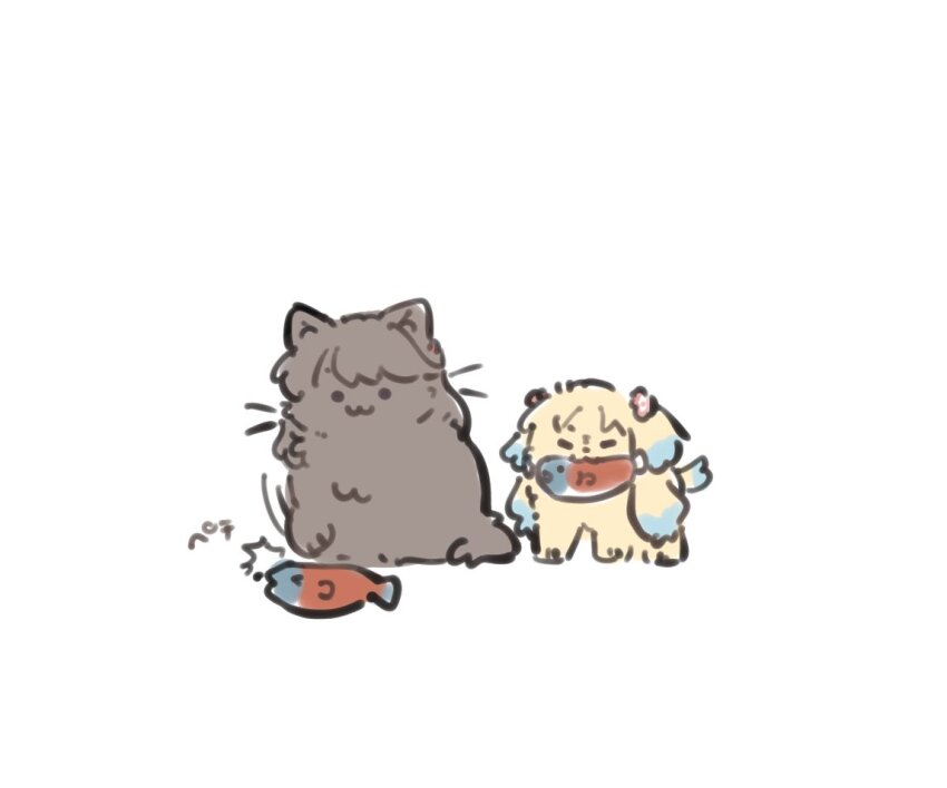 >_<, ._., :3, animal, animal_focus, animalization, ao_kaeru, attack