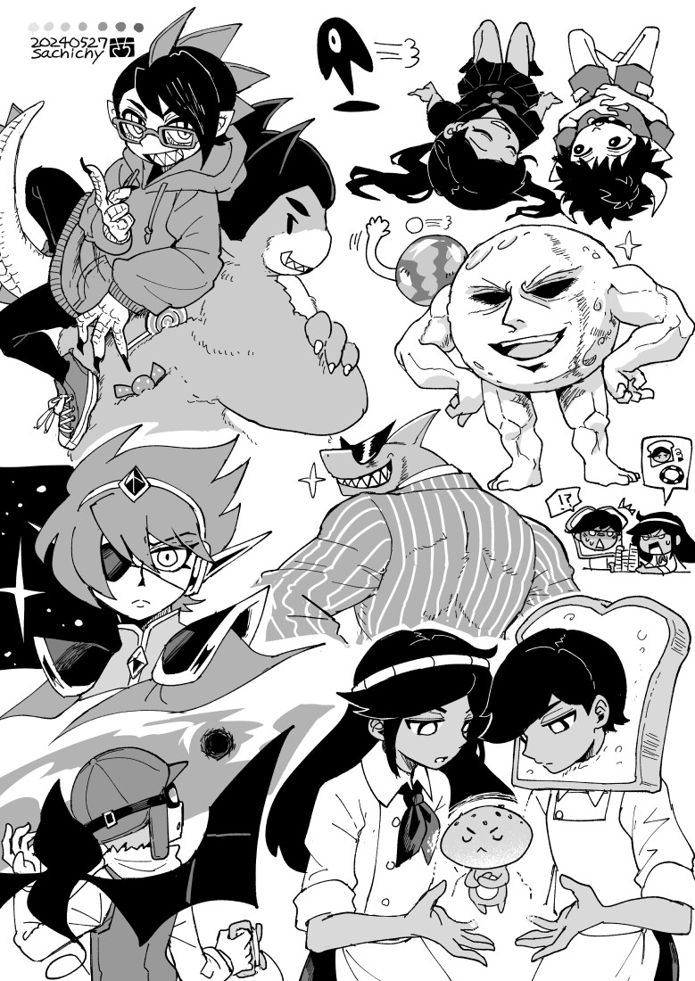 !?, 3girls, 6+boys, aizawa_sachi, berly_(omori), biscuit_(omori), captain_spaceboy, dated