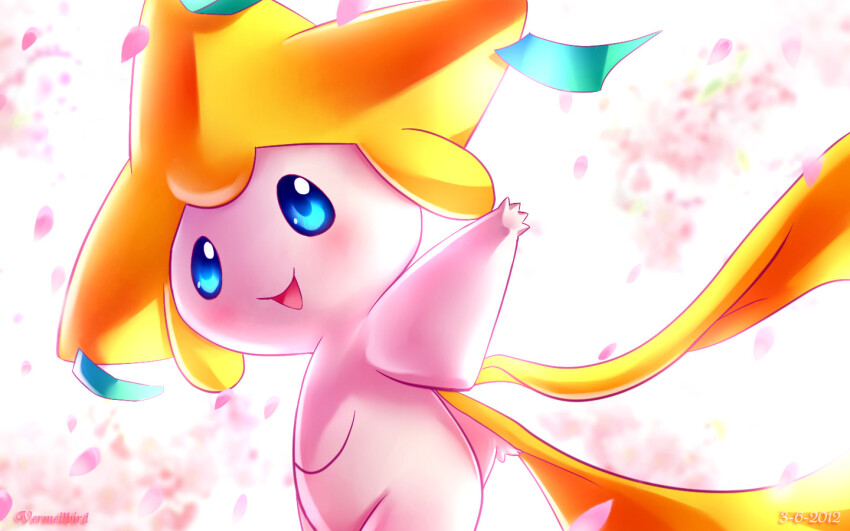 artist_name, dated, gen_3_pokemon, jirachi, legendary_pokemon, mythical_pokemon, nintendo, petals