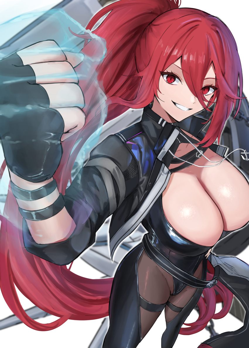 1girl, absurdres, anchor_ornament, anchor_symbol, azur_lane, belt, black_belt, black_gloves