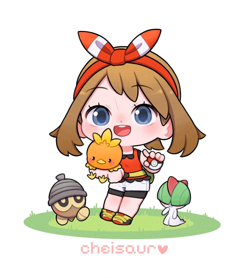 1girl, artist_name, beak, bike_shorts, bike_shorts_under_shorts, black_shorts, blue_eyes, blush