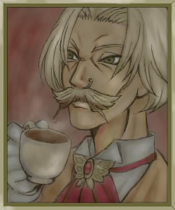 00s, busou_renkin, dr_butterfly, facial_hair, lowres, mustache, tagme, white_hair