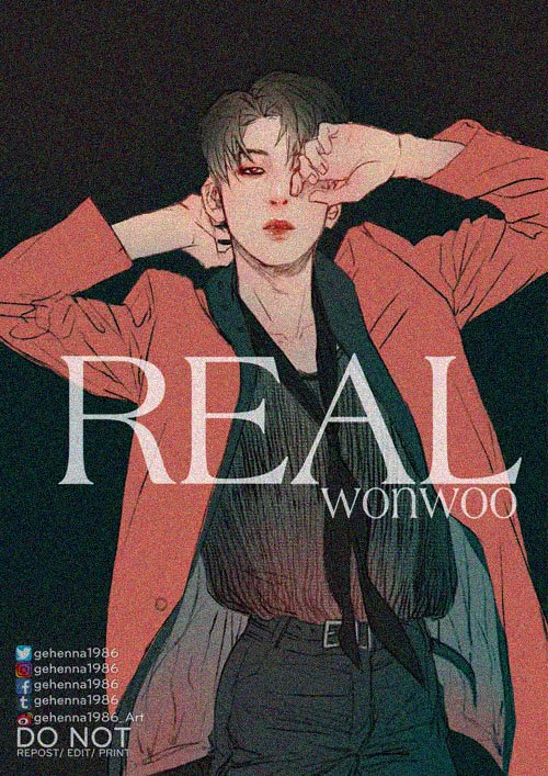 1boy, artist_name_(singer), black_background, black_hair, black_pants, commentary, cowboy_shot, facebook_username