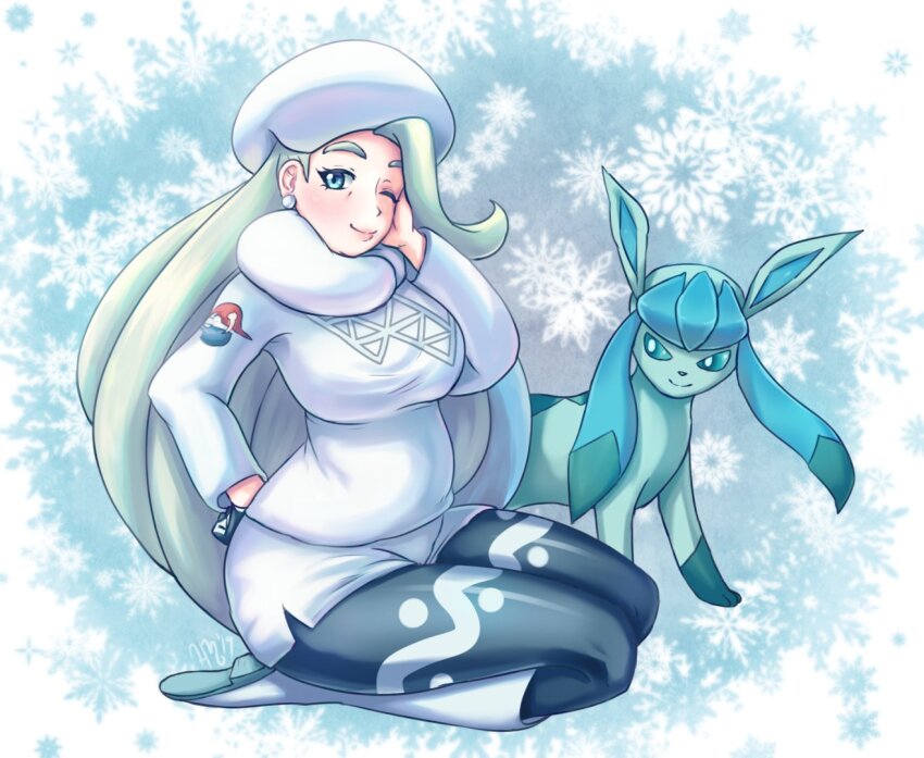 1girl, blue_eyes, blue_fur, blue_sclera, breasts, colored_sclera, earrings, forked_tail