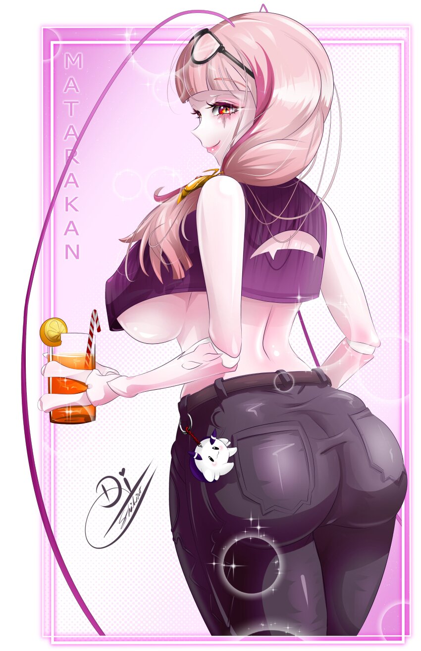 1girl, absurdres, antenna_hair, arthropod_girl, arthropod_limbs, belt, breasts, character_name