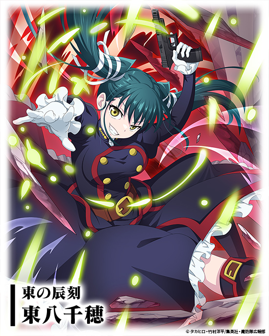 1girl, azuma_yachiho, breasts, green_hair, gun, handgun, holding, large_breasts