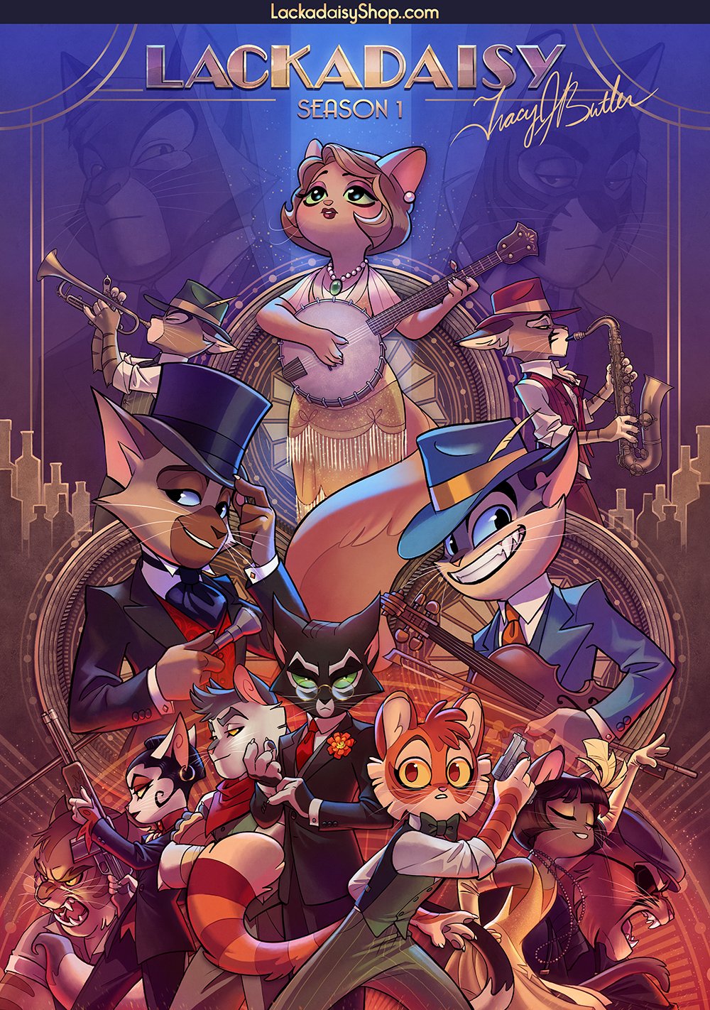 3girls, 6+boys, artist_request, asa_sweet, atlas_may, banjo, calvin_freckle_mcmurray, cat_boy