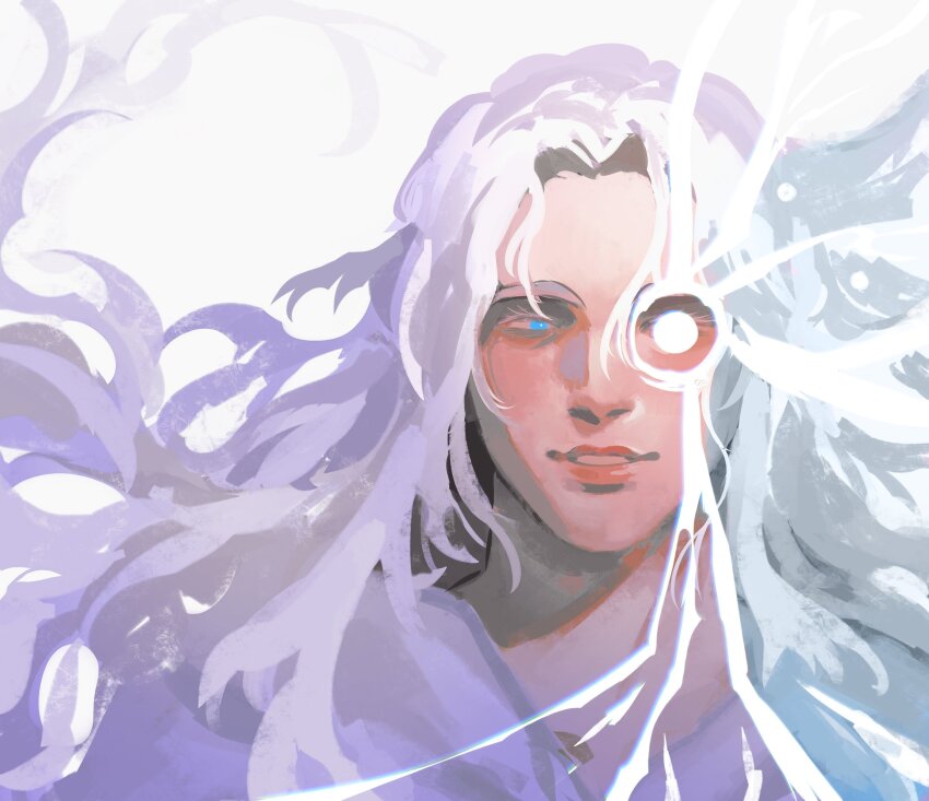 1girl, blue_eyes, dual_persona, final_fantasy, final_fantasy_xiv, highres, hydaelyn, long_hair