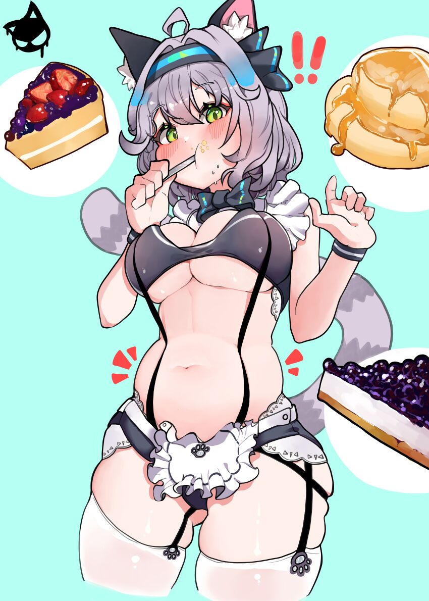 1girl, absurdres, animal_ears, artist_request, belly, bikini, breasts, cat_ears