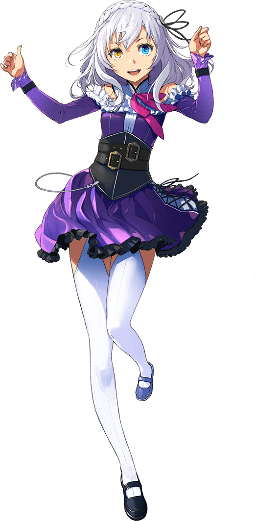 1girl, :d, black_footwear, blue_eyes, blue_footwear, braid, doll_joints, dress