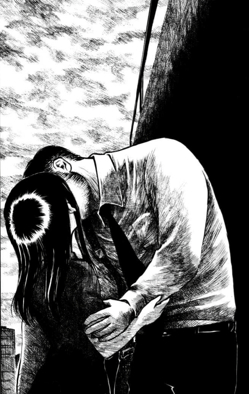 1boy, 1girl, age_difference, black_hair, bridge, brother_and_sister, couple, dress