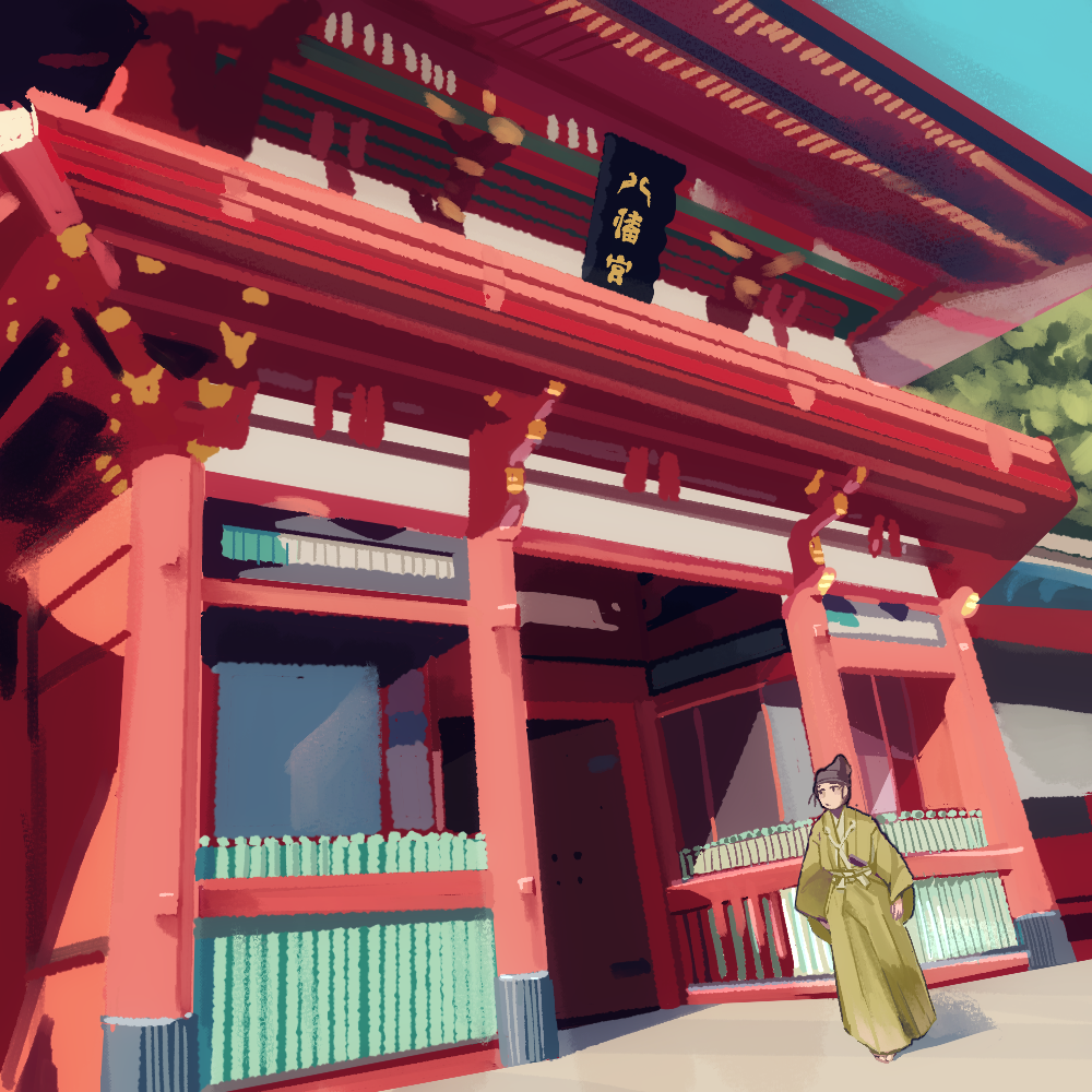 hat, houjou_yoshitoki_(kamakura-dono_no_13-nin)_(young), japanese_clothes, kamakura-dono_no_13-nin, kamakura_(city), kanokiwa, konikiwa, orieboshi