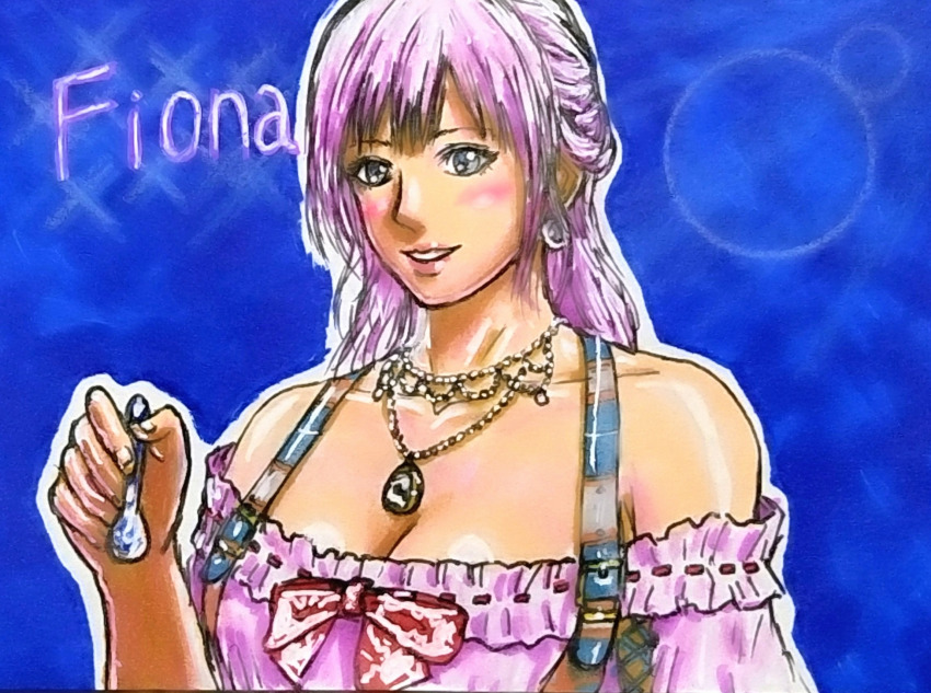 1girl, fiona_(doa), highres, tagme, takahane_(higher_feather), venus_vacation_prism:_dead_or_alive_xtreme