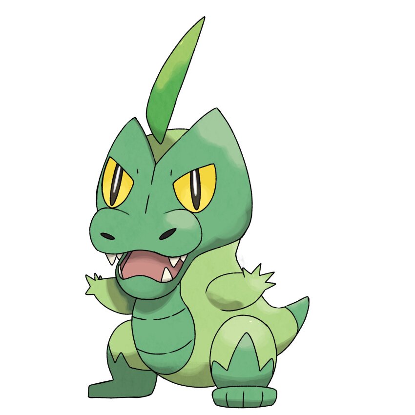 alisfakemon, colored_sclera, crocodile, crocodilian, fakemon, highres, nintendo, no_humans, open_mouth, pokemon, sharp_teeth, simple_background, solo, standing, teeth, white_background, yellow_sclera