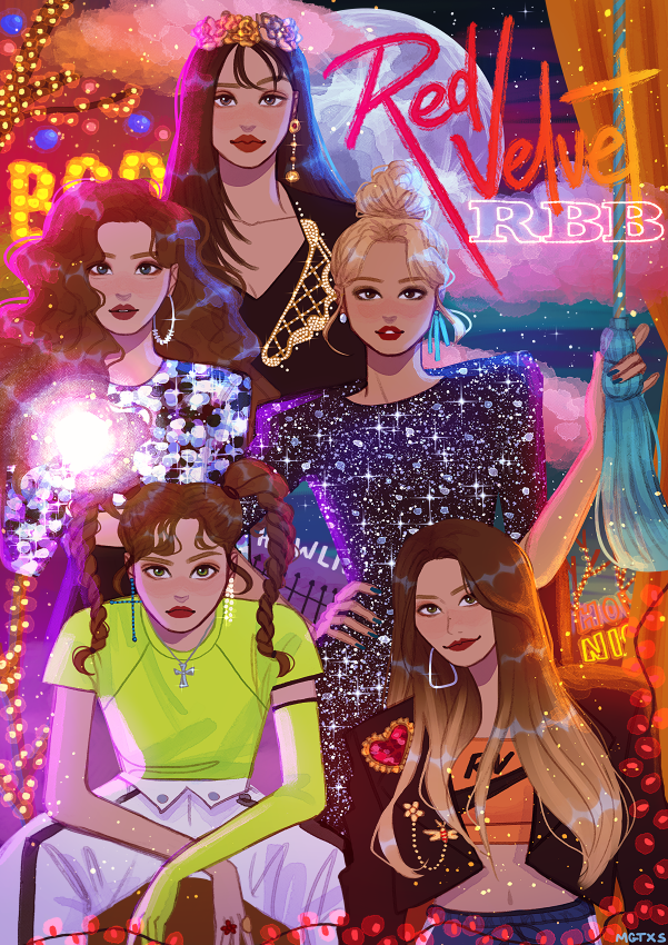 5girls, bad_id, bad_twitter_id, blonde_hair, braid, braided_twintails, commentary, cropped_jacket