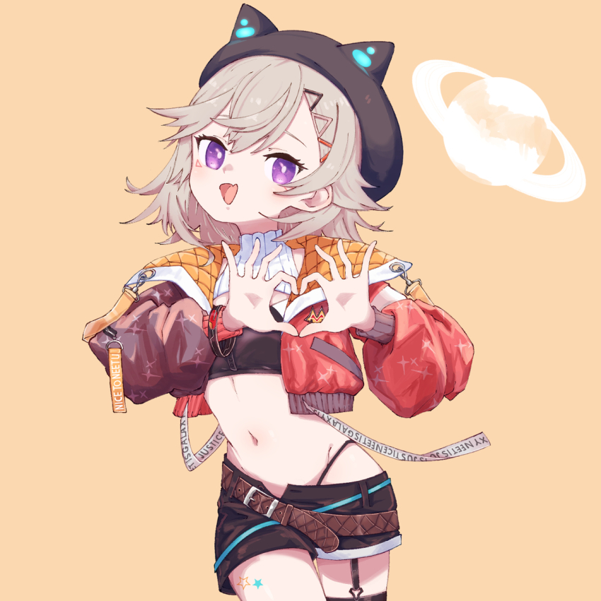 buranka, groin, highres, komori_met, midriff, navel, virtual_youtuber, vspo!