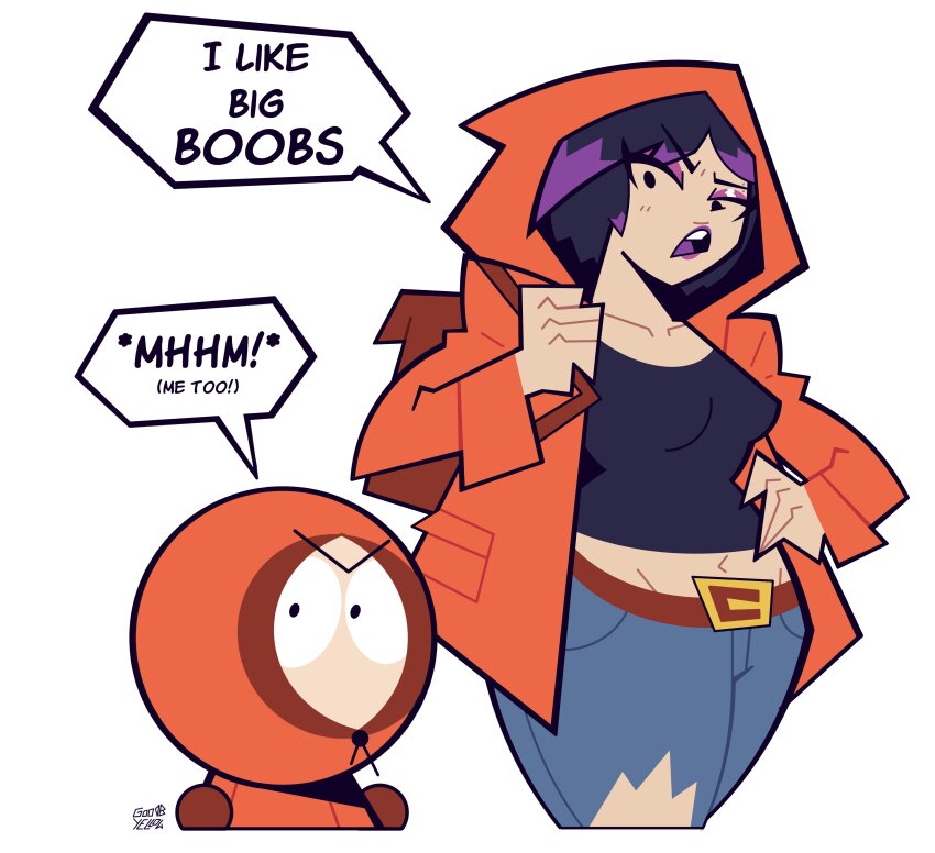 1boy, 1girl, absurdres, backpack, bag, belt, black_hair, black_shirt