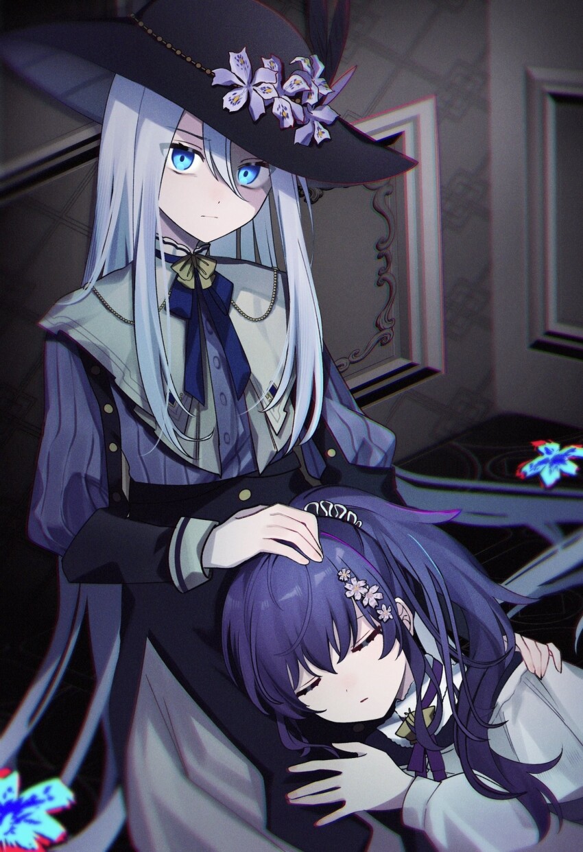 asahina_mafuyu, highres, immiscible_discord_(project_sekai), non-web_source, project_sekai, samsa_(vocaloid), tagme, yoisaki_kanade