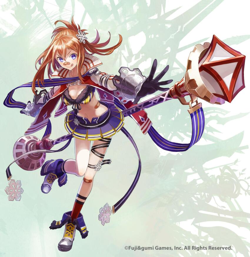 1girl, arm_guards, bandaid, bandaid_on_face, bandaid_on_knee, bandaid_on_leg, bandaid_on_nose, black_gloves