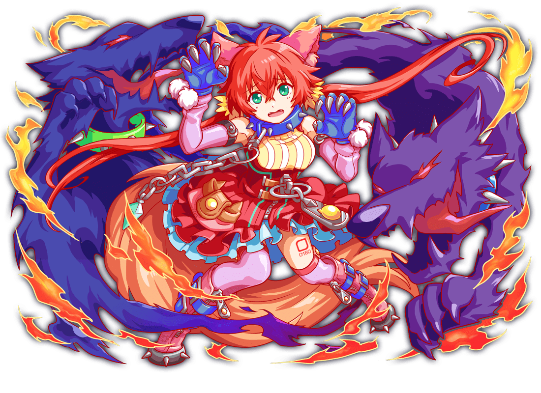 1girl, alternate_animal_ears, alternate_costume, alternate_hair_length, alternate_hair_ornament, alternate_hairstyle, alternate_nail_color, alternate_tail