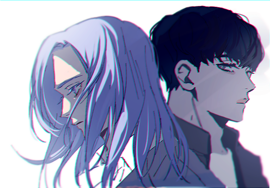 2boys, black_hair, closed_mouth, gakuran, jacket, jeonghan_(seventeen), k-pop, looking_at_viewer