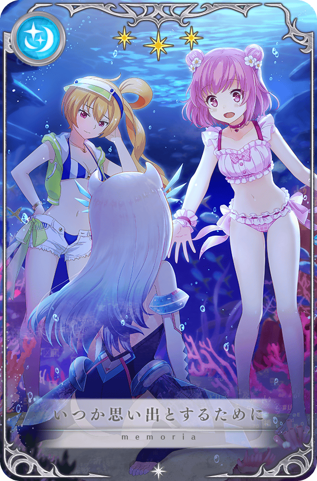 3girls, air_bubble, argyle_clothes, argyle_thighhighs, armlet, artist_request, back_cutout, bare_legs