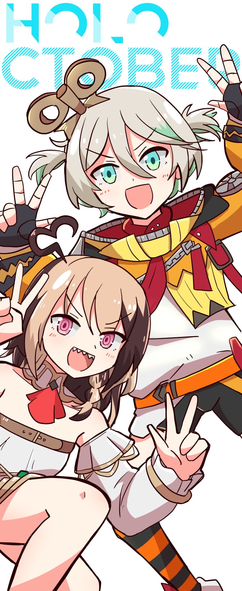 absurdres, alin_laphel, ascot, cecilia_immergreen, cecilia_immergreen_(1st_costume), colored_inner_hair, cosplay, costume_switch