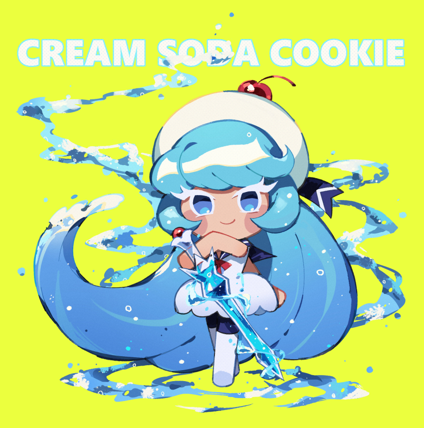 1girl, blue_eyes, blue_hair, blue_pantyhose, blue_sailor_collar, blush_stickers, boots, character_name