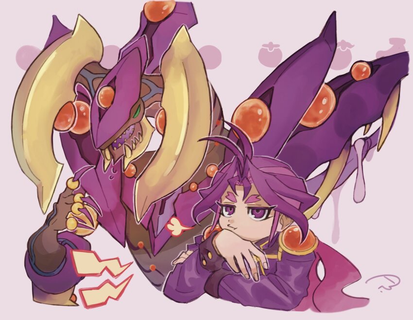 1girl, antenna_hair, cape, coat, cropped_jacket, dragon, highres, jacket