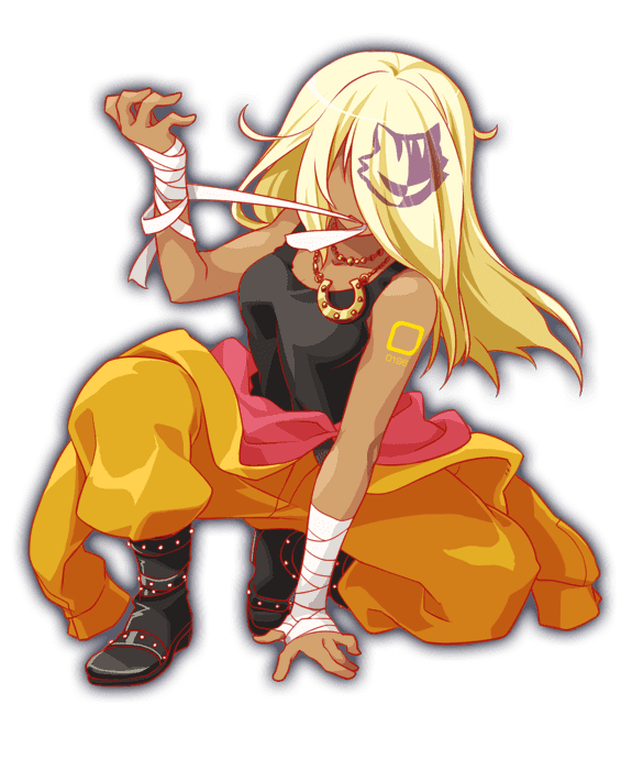 1girl, achilles_(crash_fever), anime_coloring, ankle_boots, artist_request, bandaged_arm, bandaged_hand, bandages