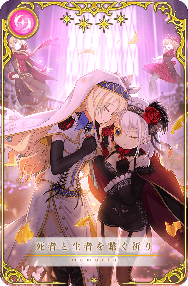 4girls, ^_^, ahoge, anna_mel, anna_mel_(halloween_costume), artist_request, autumn_leaves, back_bow