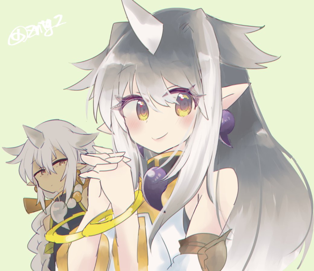 1boy, 1girl, artist_name, artist_request, black_hair, blush, breasts, couple