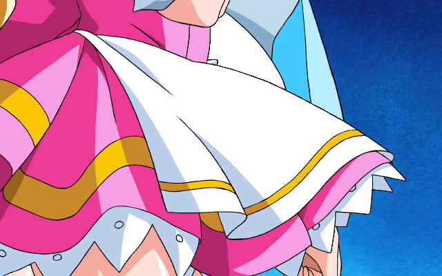 2girls, animated, animated_gif, anna_miller, carrera, close-up, dress, game_cg, hand_on_another's_crotch, head_out_of_frame, karin_(viper), multiple_girls, sogna, viper_(series), viper_gtb, waitress, yuri