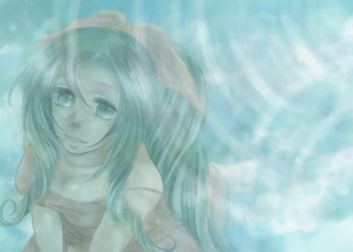 1990s_(style), 1girl, aerith_gainsborough, bad_id, bad_pixiv_id, braid, brown_hair, female_focus