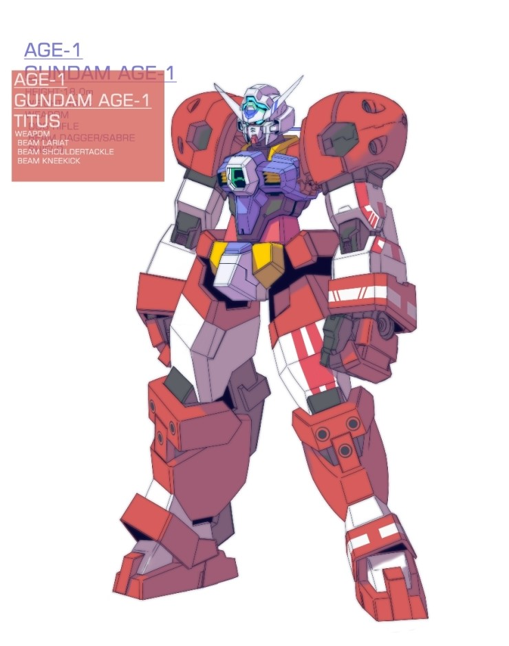 body_markings, chest_vets, commentary, english_commentary, english_text, gundam, gundam_age, gundam_age-1