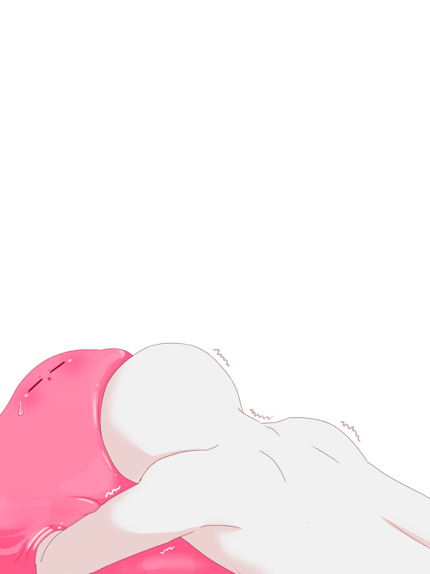 1boy, :|, absurdres, blush, closed_mouth, creature, highres, hikyou_takarasou