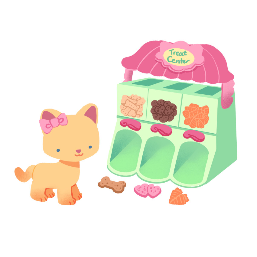 :3, absurdres, animal, animal_focus, blue_eyes, bow, brown_cat, carrot