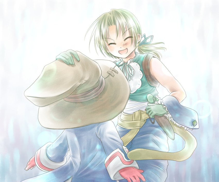 00s, 2boys, bad_id, bad_pixiv_id, blonde_hair, blush, closed_eyes, final_fantasy