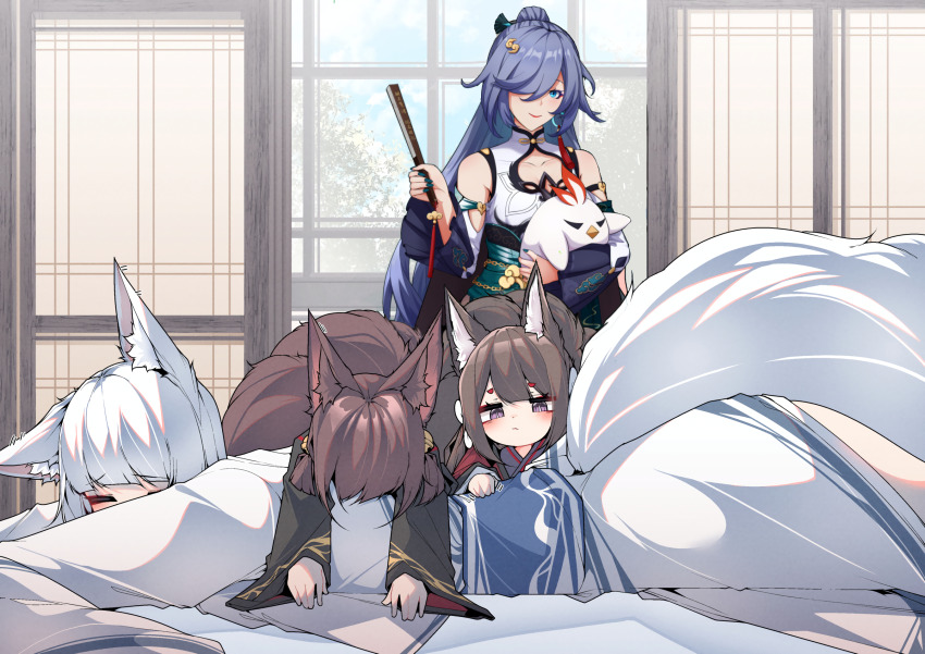 fu_hua_(honkai_impact), highres, kaga_(azur_lane), non-web_source, tagme