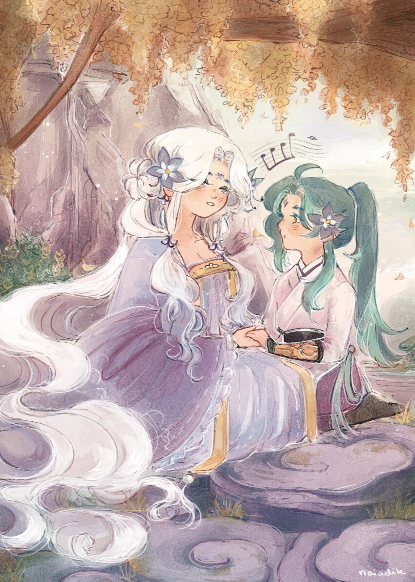 1girl, :o, absurdres, blush, breasts, chinese_clothes, clothing_request, colored_eyelashes