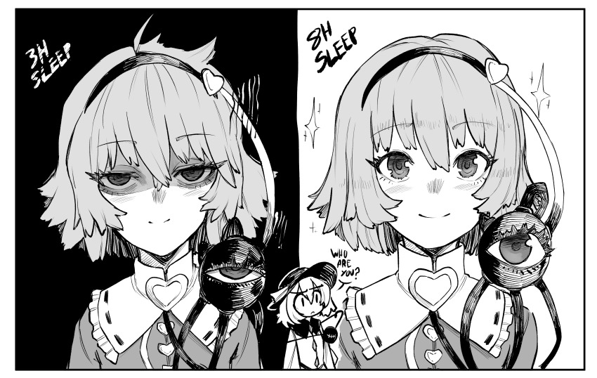 2girls, absurdres, axel_hi, blush, closed_mouth, commentary, dual_persona, english_commentary