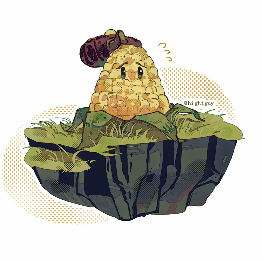 grass, highres, hightguy, kernel-pult_(plants_vs._zombies), no_humans, plant, plant_focus, plants_vs._zombies