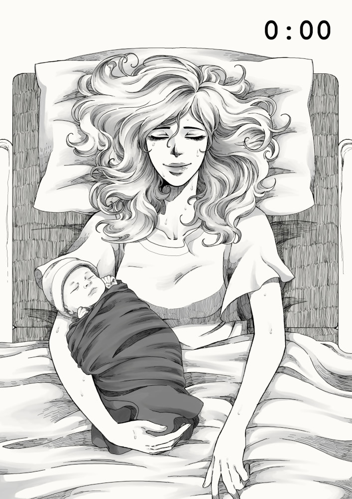 baby, bed, clinic, countdown_timer, death, english_text, hospital, hospital_bed