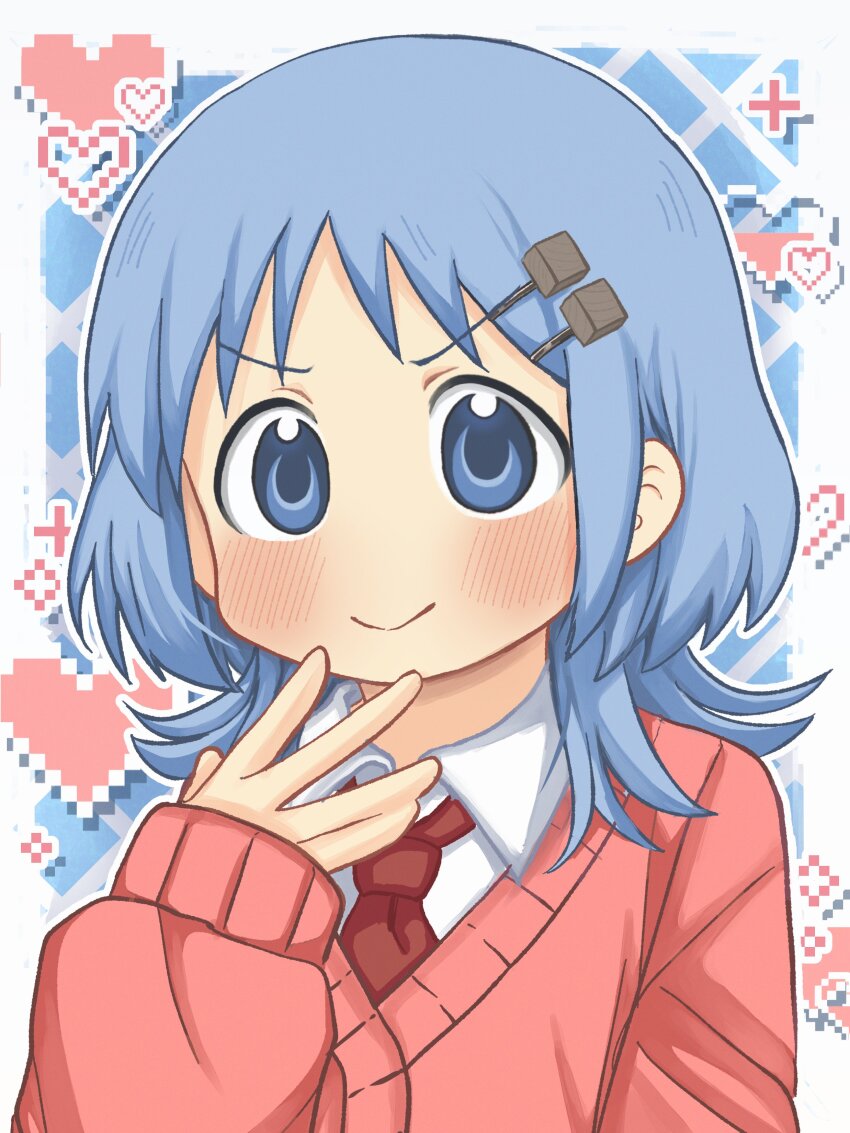 1girl, absurdres, aged_up, alternate_costume, alternate_hair_length, alternate_hairstyle, blue_eyes, blue_hair