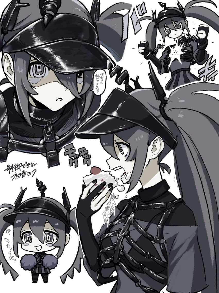 1girl, ?, absurdres, alternate_costume, alternate_hair_color, black_bodysuit, black_bra, black_gloves