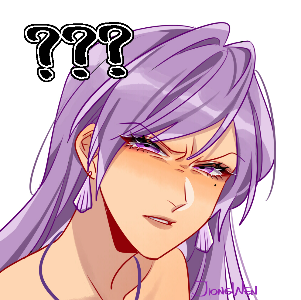 1girl, ?, ??, artist_name, caren_(mermaid_melody_pichi_pichi_pitch), earrings, jewelry, jiong_wen