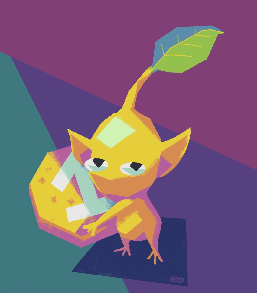 commentary, english_commentary, full_body, highres, looking_at_viewer, multicolored_background, nintendo, no_humans